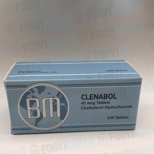 BM Clenbuterol 40mg (Spiropent hatóanyag)